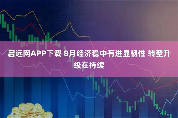 启远网APP下载 8月经济稳中有进显韧性 转型升级在持续